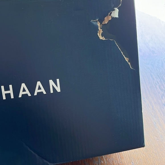 Cole Haan Men’s Shoes Williams Wing II British Tan Color Size 8 M With Box - Picture 11 of 12